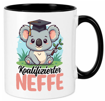 Koalifizierter Neffe | Familie Bruder Bester Onkel Geschenkidee Humor Tasse