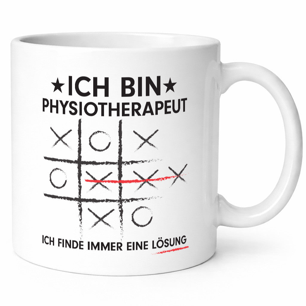 Löse Probleme: Physiotherapeut lustig Humor Geschenkidee Geschenk Tasse
