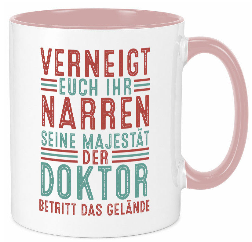 Verneigt euch: Doktor | Doktorand Doktortitel v2 Geschenk Humor Geschenkidee