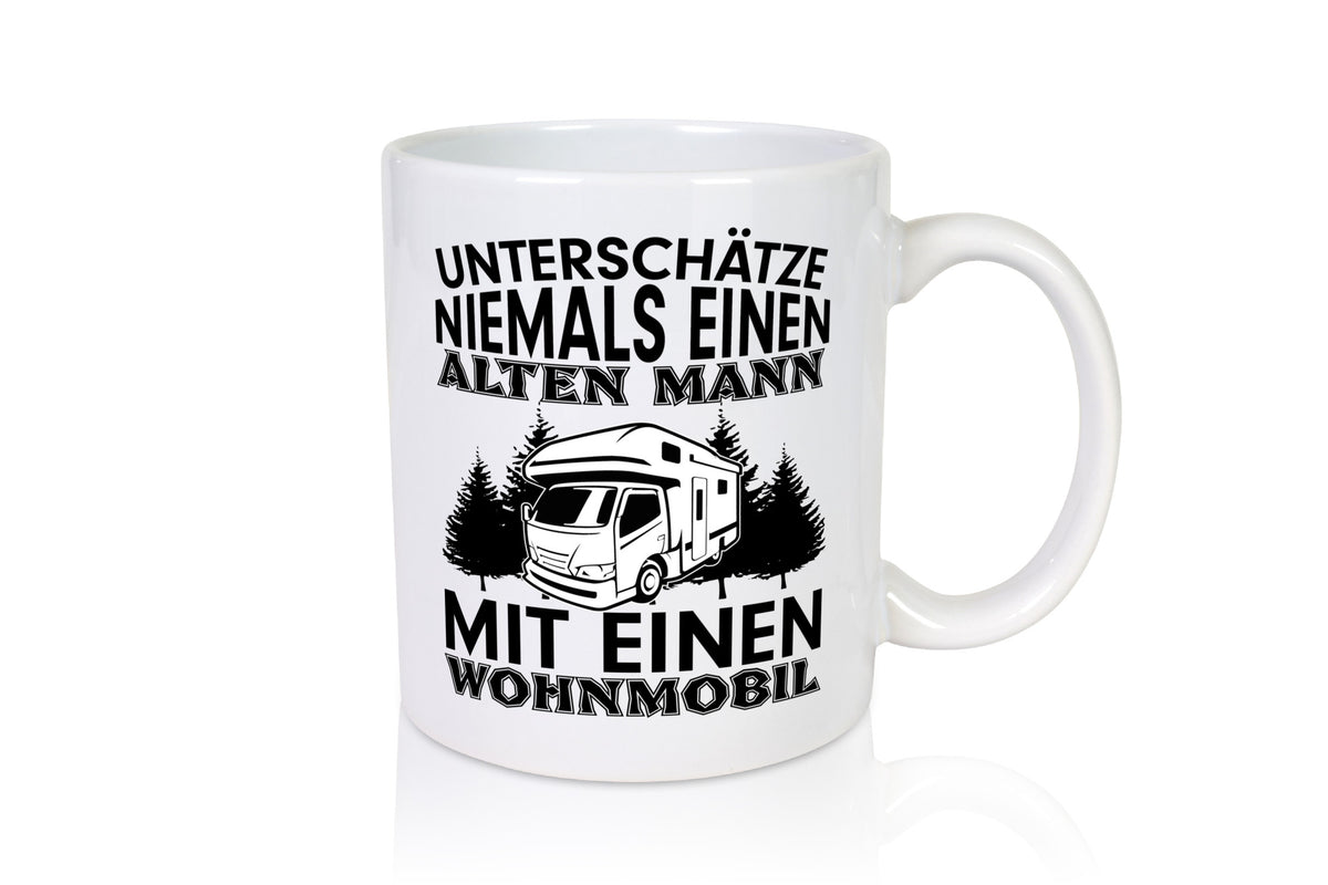 Alter Mann mit Wohnmobil | Männer Tasse Camping Geschenk Humor Geschenkidee
