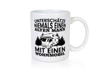 Alter Mann mit Wohnmobil | Männer Tasse Camping Geschenk Humor Geschenkidee