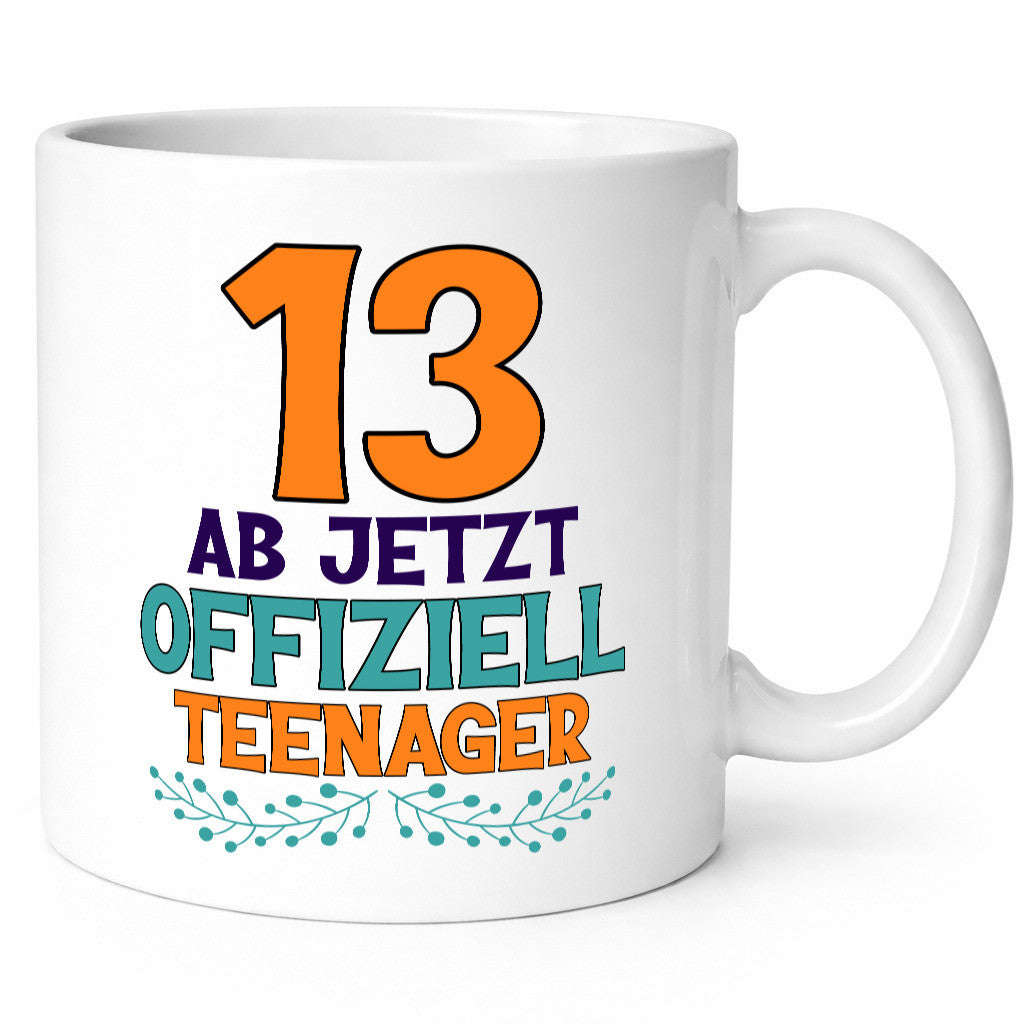 13. Geburtstag | Mädchen Tasse Teenager Spruch vl5 Geschenk Geschenkidee