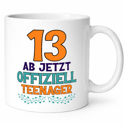 13. Geburtstag | Mädchen Tasse Teenager Spruch vl5 Geschenk Geschenkidee