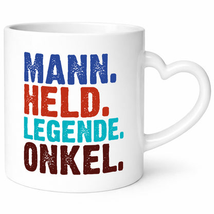 Legende Onkel | Männer Tasse Patenonkel Humor Mann lustig Geschenkidee Geschenk