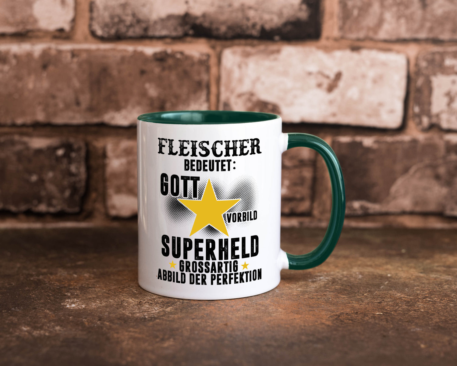 Bedeutung von Fleischer | Schlachterei lustig Humor Geschenkidee Geschenk Tasse