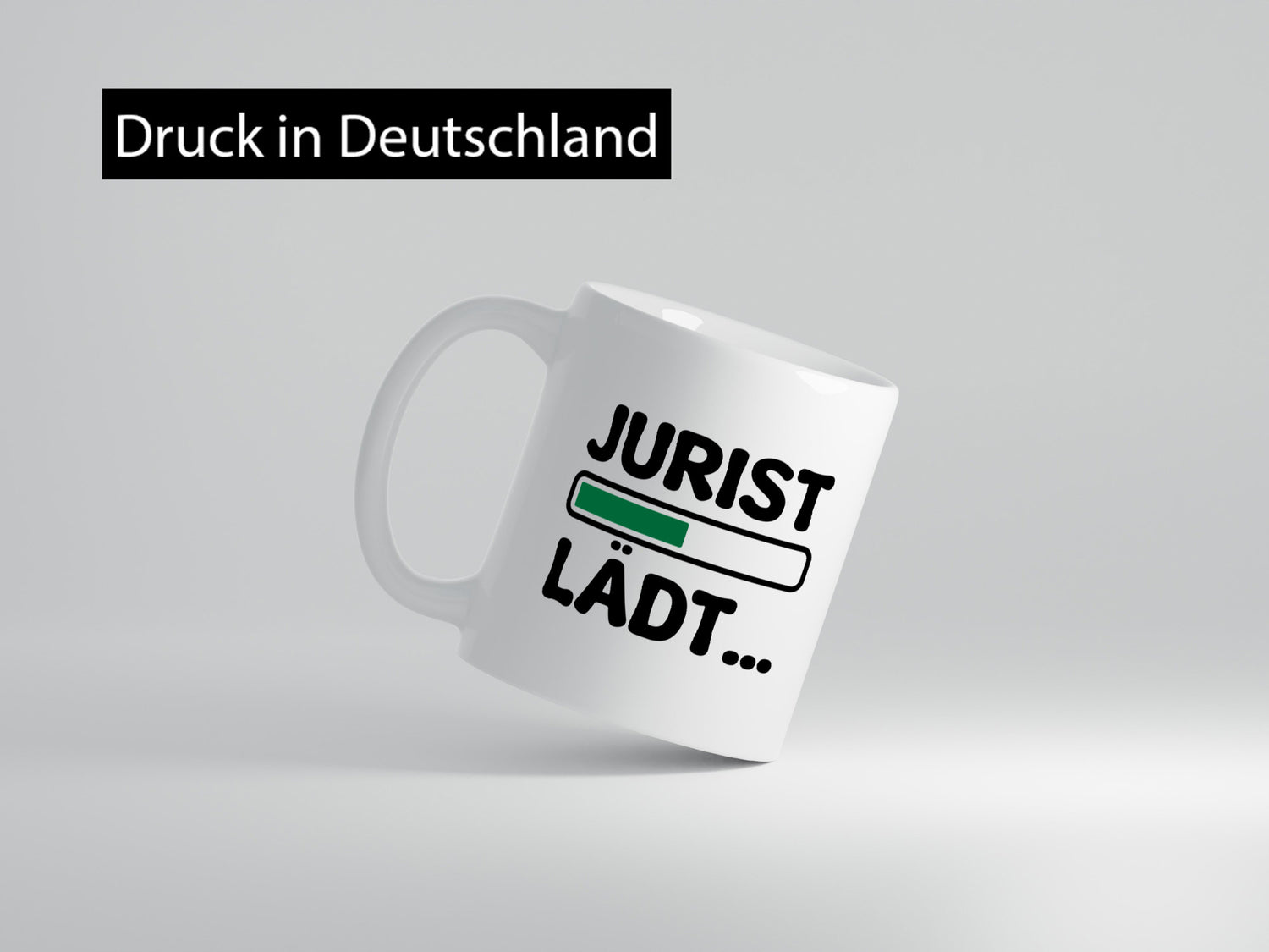 Jurist Lädt | Jura lustiger Spruch Geschenk Humor Geschenkidee Tasse
