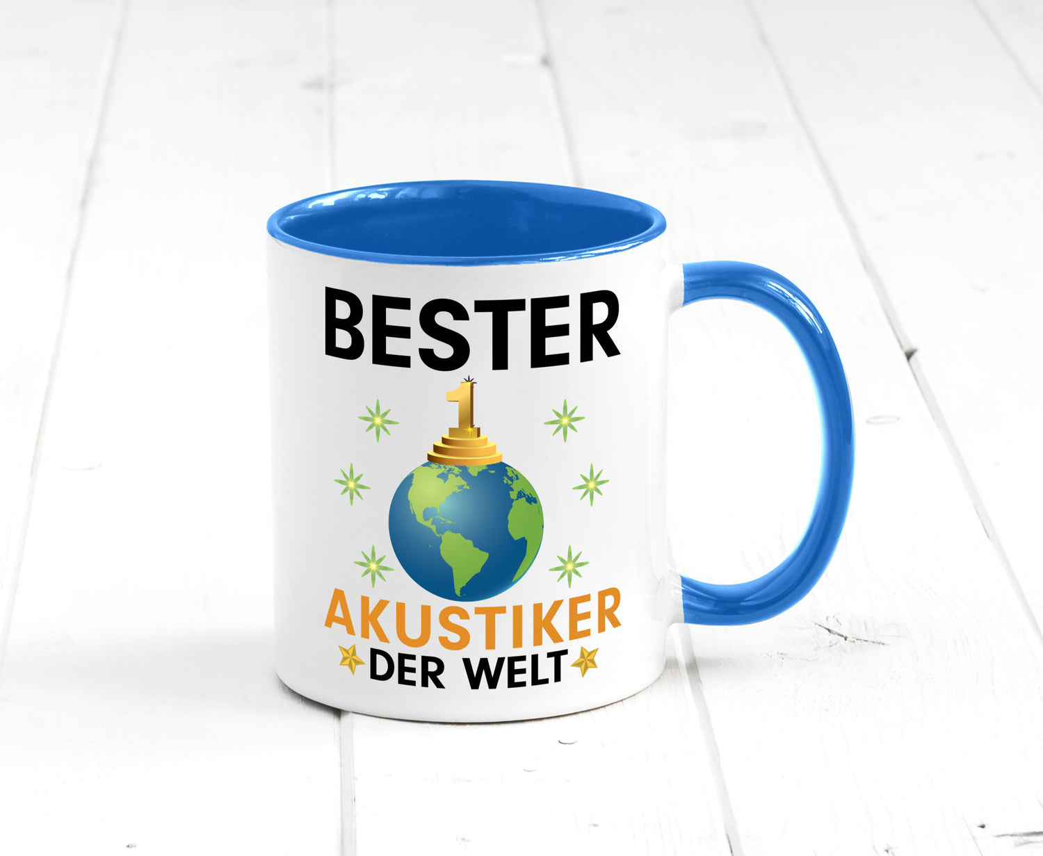 Welt Bester Akustiker | Akustik Hörgeräteakustik Geschenkidee Humor Tasse