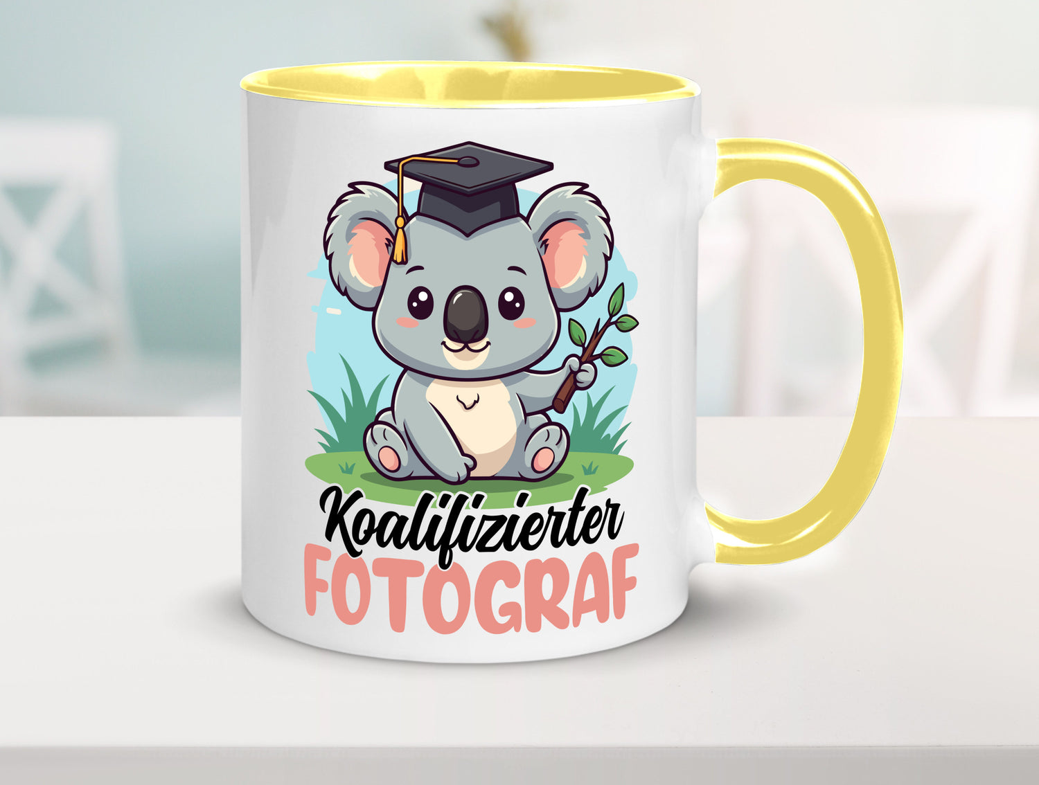 Koalifizierter Fotograf | Fotografie Kamera Geschenk Humor Geschenkidee