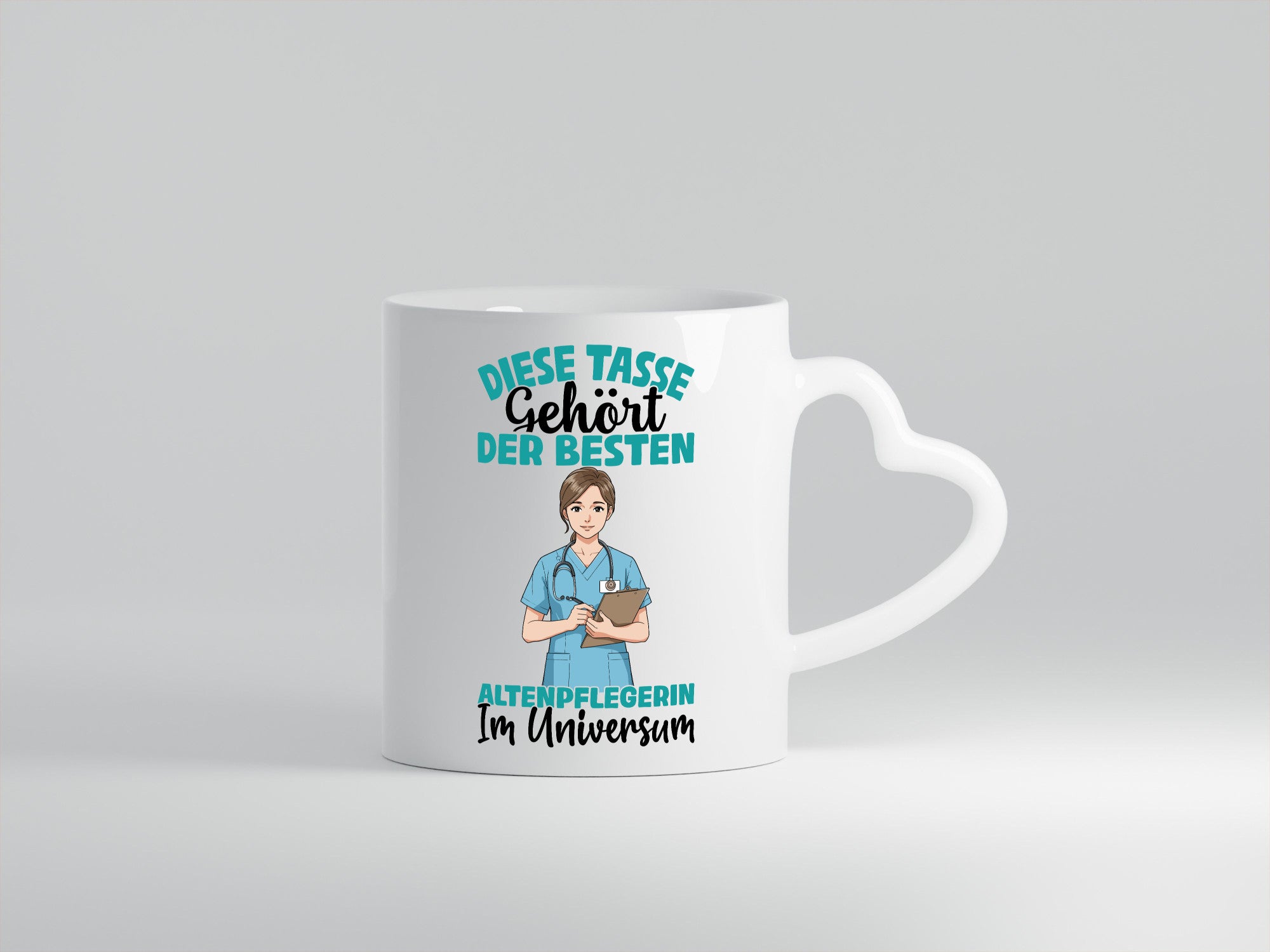 Im Universum: Altenpflegerin | Pflegepersonal Pflege Geschenk Humor