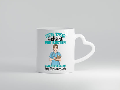 Im Universum: Altenpflegerin | Pflegepersonal Pflege Geschenk Humor