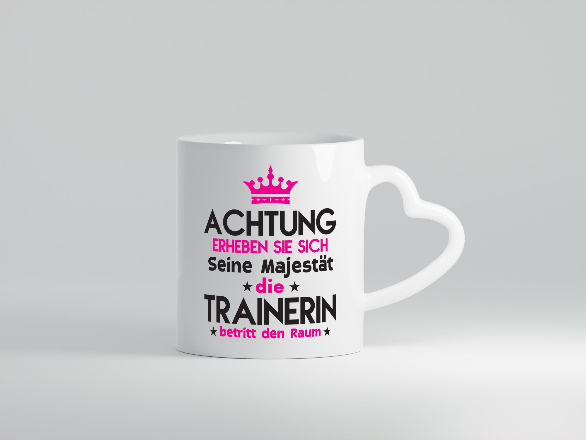 Seine Majestät Trainerin | Sportverein Humor Geschenkidee Tasse