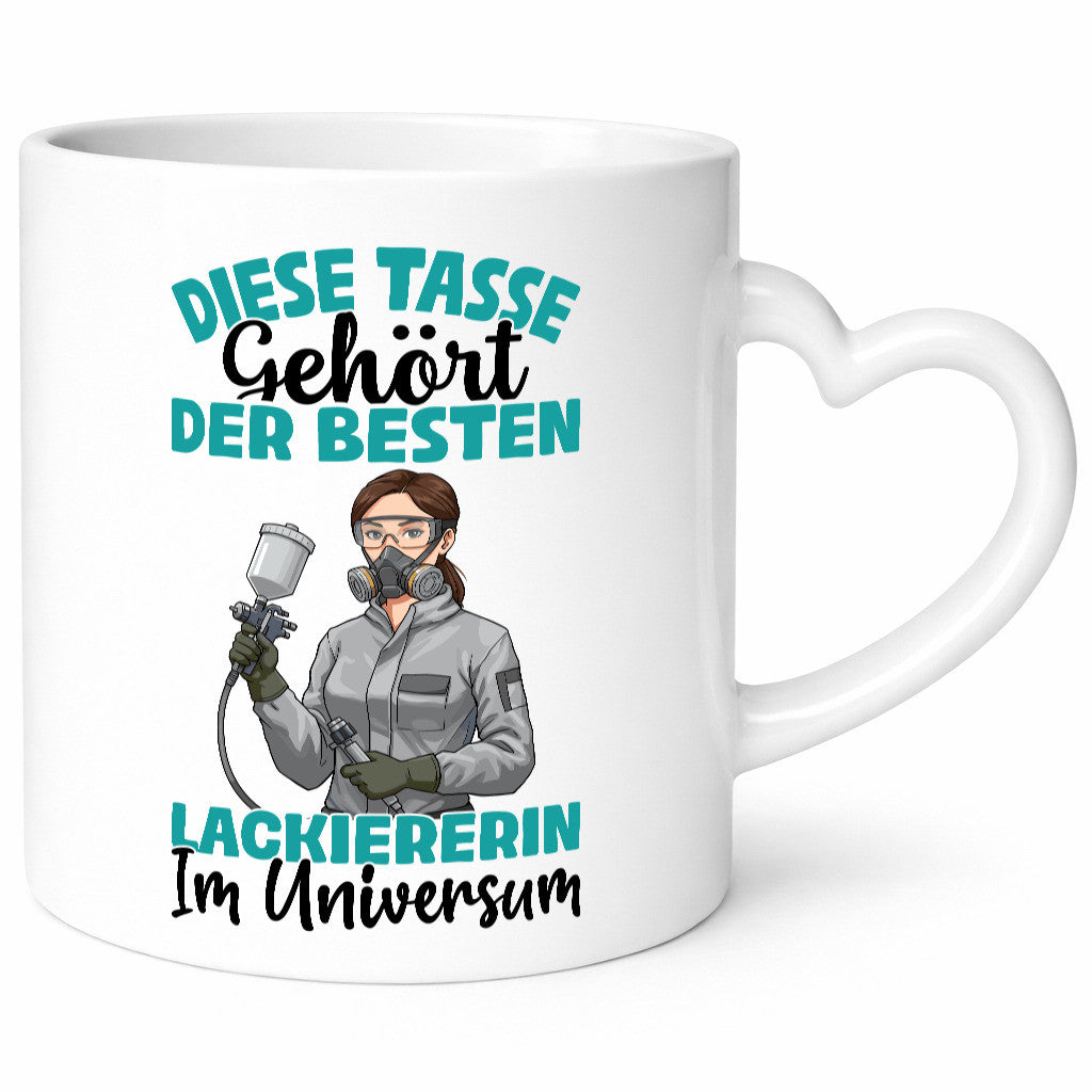 Im Universum: Lackiererin | lackieren Geschenk Humor Geschenkidee lustiger