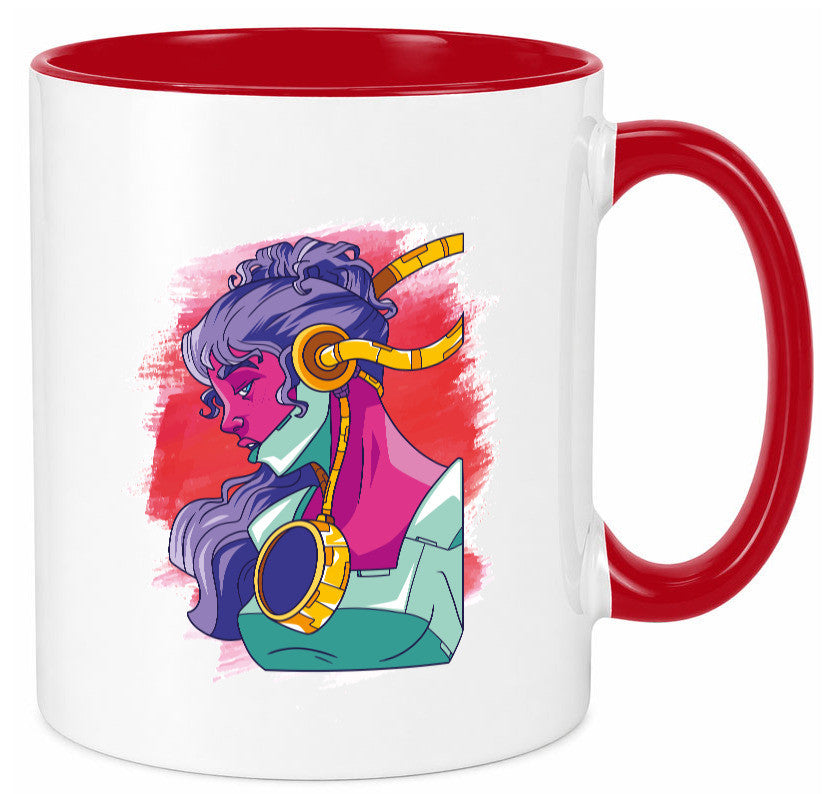 Zeichnung | Kunst Tasse Frauen Motiv cooles Design Humor Geschenkidee