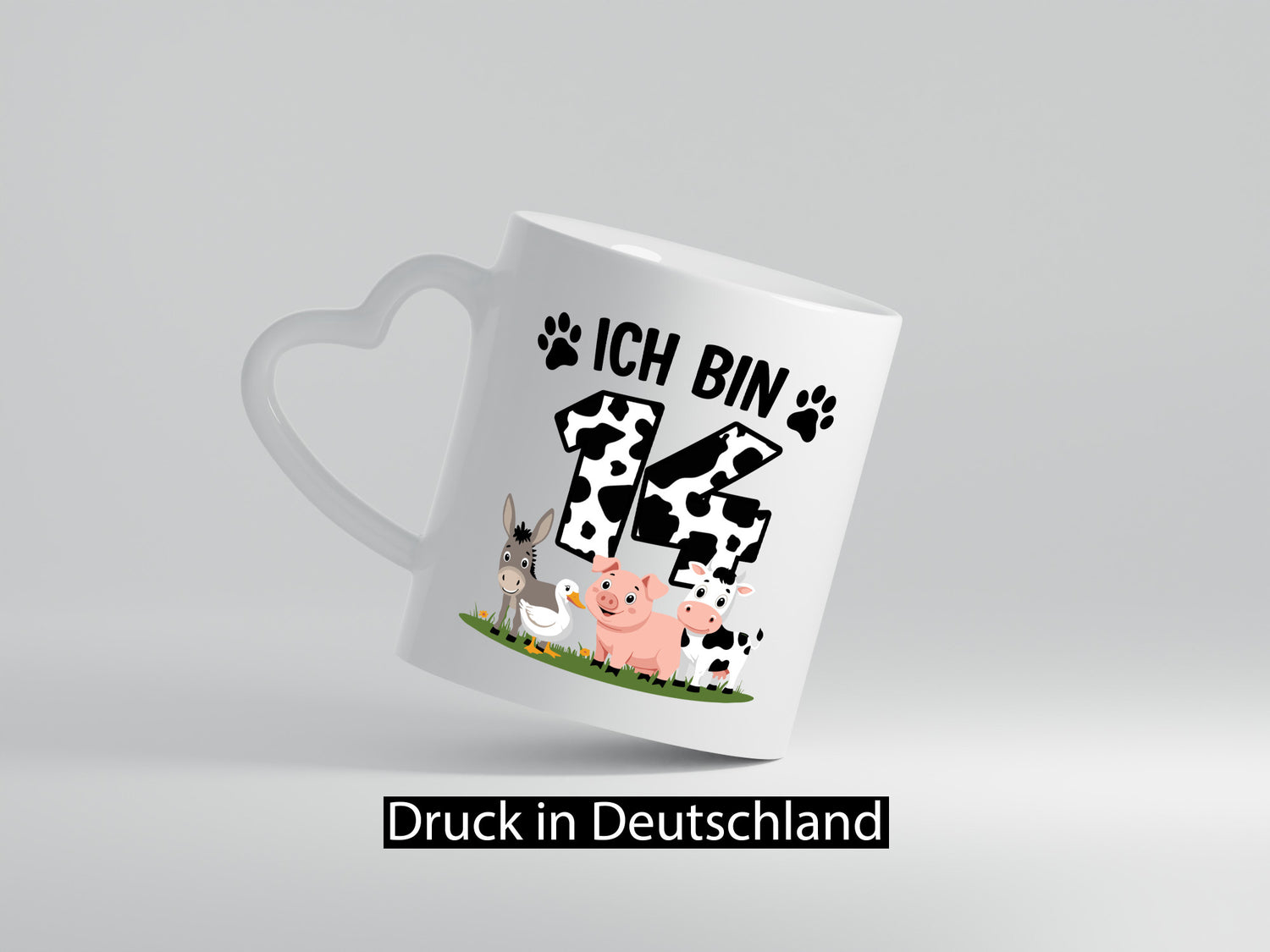 14 Geburtstag | Jahre Farmer Kind Humor Geschenkidee Tasse