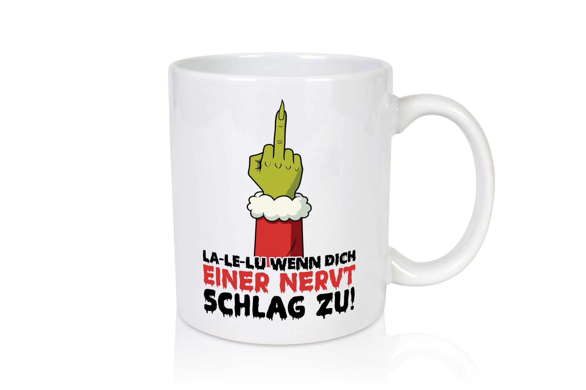 La Le Lu | Weihnachten Weihnachtsmuffel Lichter vl6 Humor Geschenkidee Tasse