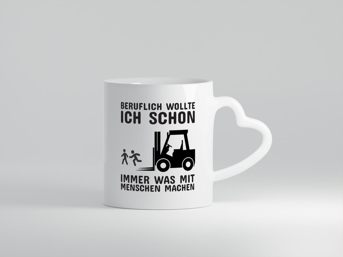 Staplerfahrer Humor | Gabelstapler Tasse Lagerist Geschenkidee