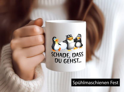 Schade das du gehst | Arbeitskollegen Mitarbeiter Humor Arbeit Kollegen Büro