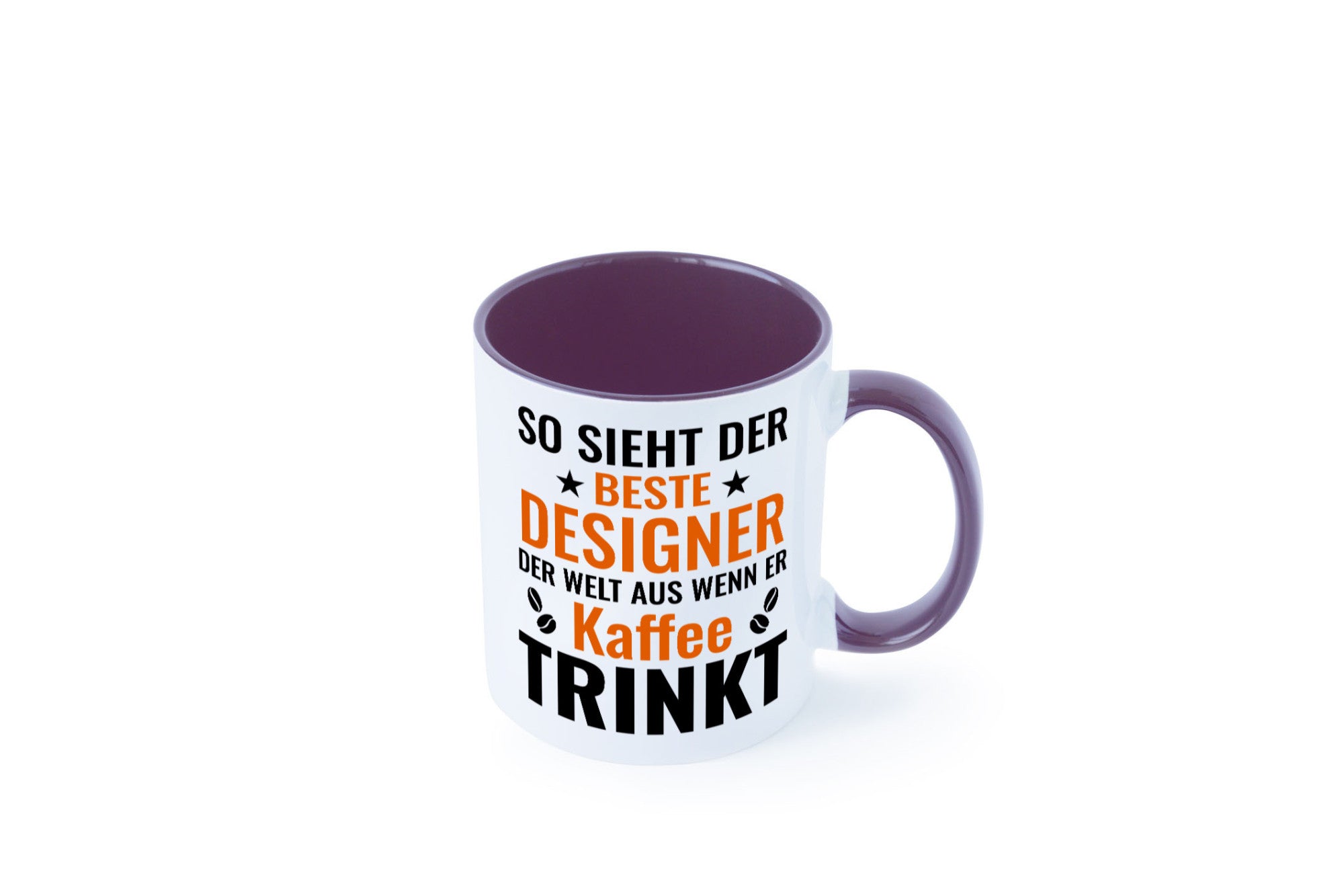 Kaffee trinkt: Designer Beruf | Mode Geschenkidee Arbeit Kollegen Büro Humor