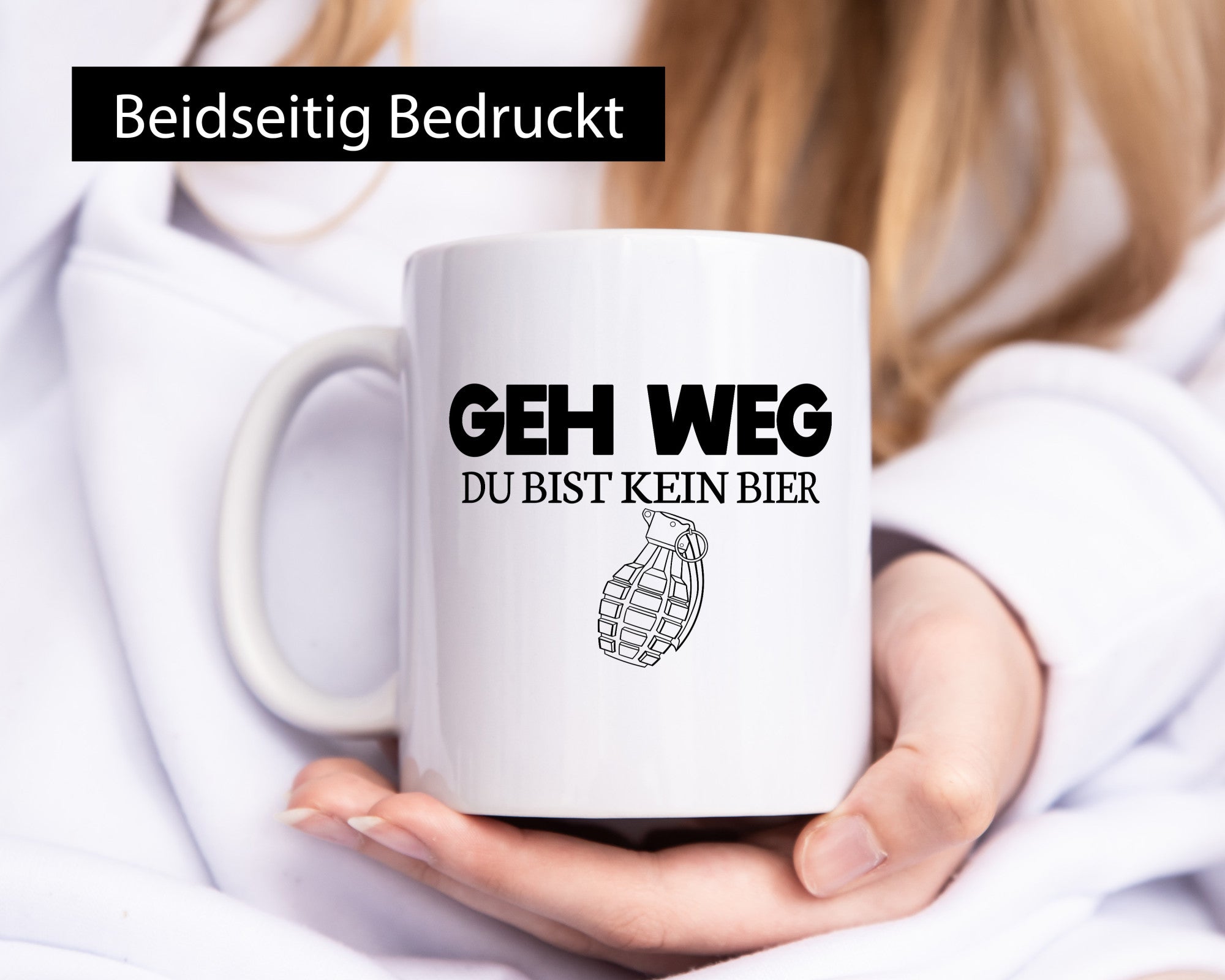Geh weg du bist kein Bier | bierliebhaber v3 lustig Humor Geschenkidee Geschenk
