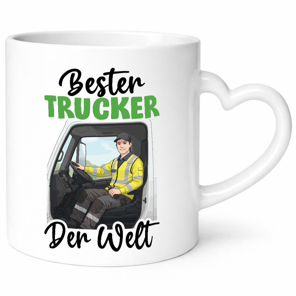 Bester Trucker | LKW Fahrer Beruf v2 lustiger Spruch Geschenk Arbeit Kollegen