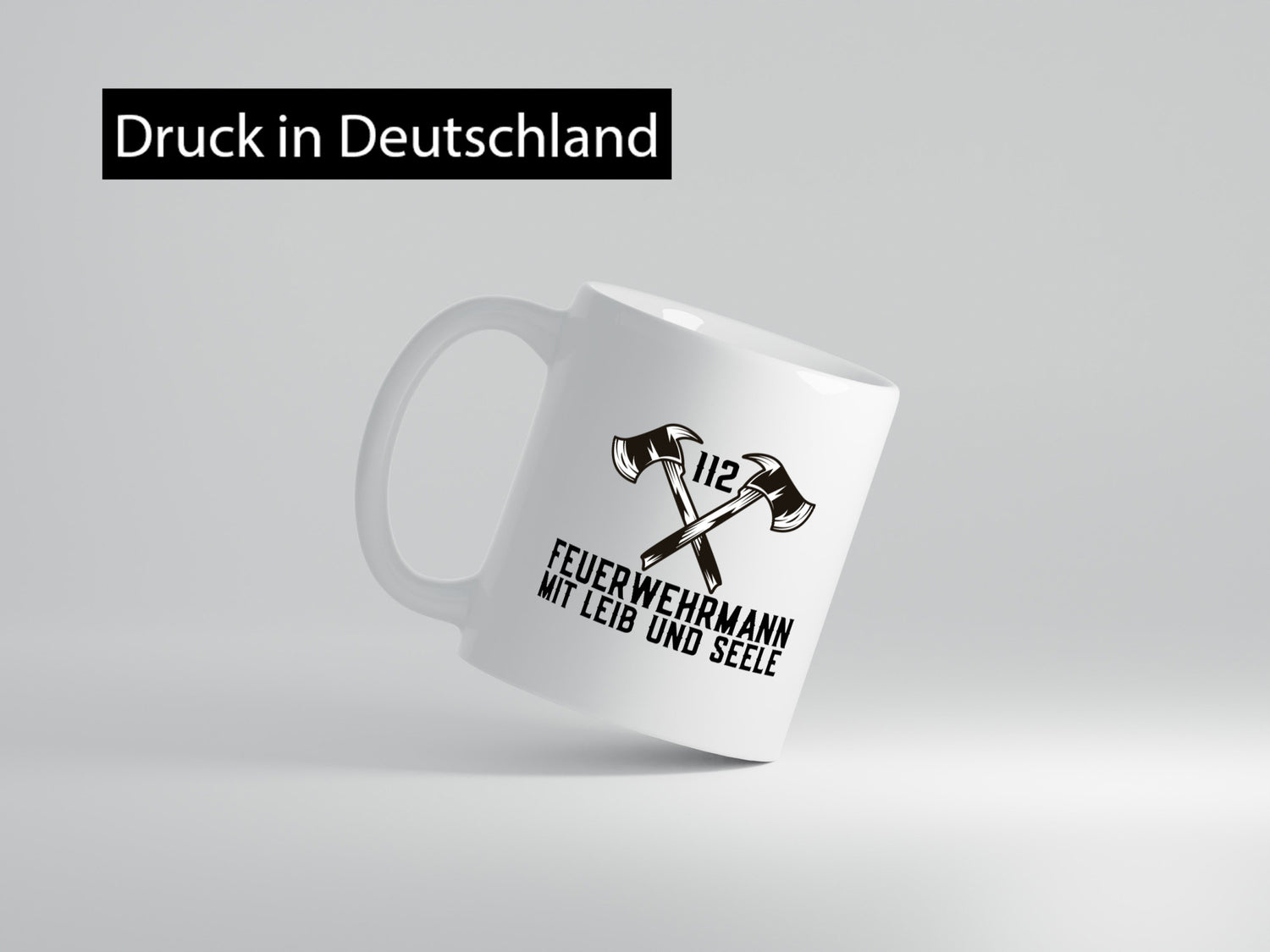 Feuerwehrmann mit Leib und Seele | Einsatz 112 Feuerwehr Humor Geschenkidee