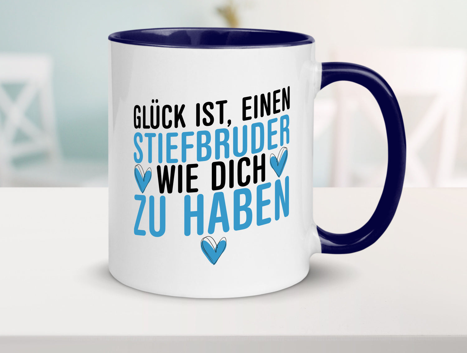 Stiefbruder wie dich | Glück lieber Bruder Geburtstag Geschenkidee Humor Tasse