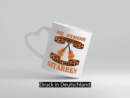 Die Stimmen in meinem Kopf | Gitarren Musiker Geschenk Humor Geschenkidee