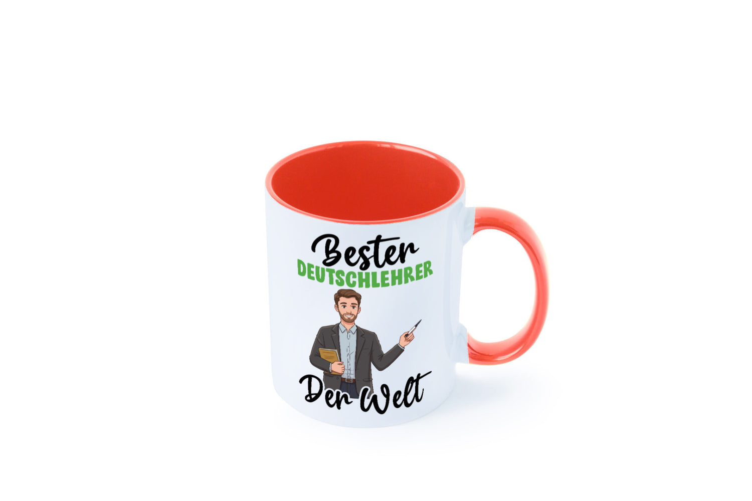 Bester Deutschlehrer | Lehrer Schule v2 lustiger Spruch Geschenk Humor