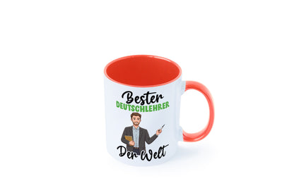 Bester Deutschlehrer | Lehrer Schule v2 lustiger Spruch Geschenk Humor