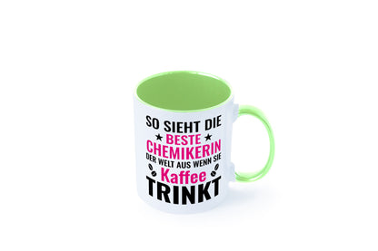 Kaffee trinkt: Chemikerin | Chemie Labor Geschenkidee Humor Tasse
