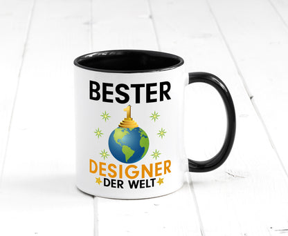 Welt Bester Designer Beruf | Mode Geschenk Arbeit Kollegen Büro lustiger Spruch