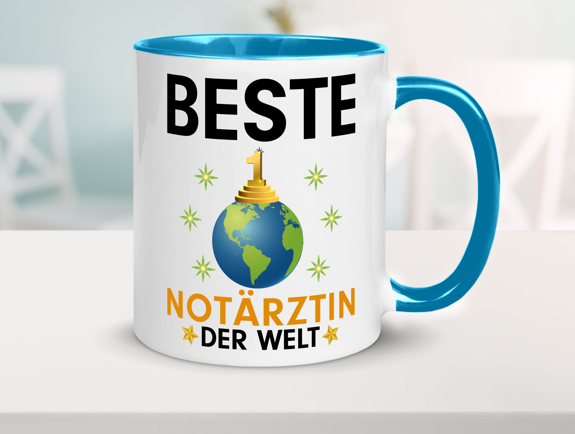 Welt Beste Notärztin | Ärztin lustig Humor Geschenkidee Geschenk Tasse