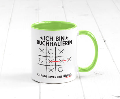 Lösung finden: Buchhalterin | Buchhaltung Humor v2 lustig Geschenkidee Geschenk