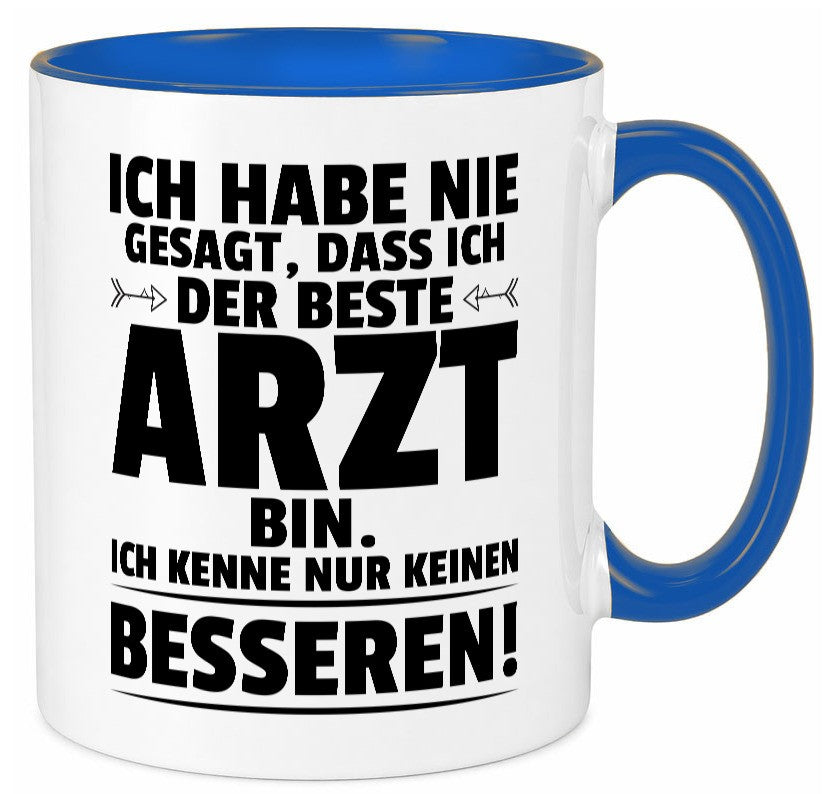 Der Beste Arzt | Medizin Doktor Facharzt lustig Humor Geschenkidee Geschenk Tasse