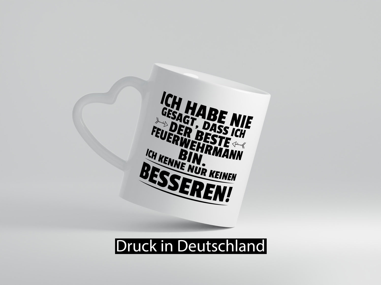 Der Beste Feuerwehrmann | Feuerwehr lustiger Spruch Geschenk Humor Geschenkidee