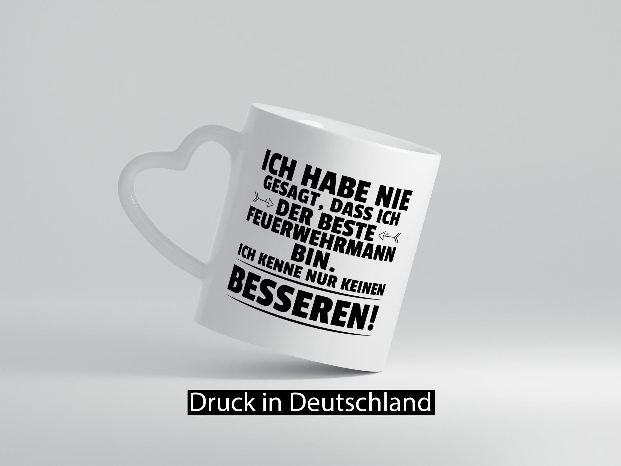 Der Beste Feuerwehrmann | Feuerwehr lustiger Spruch Geschenk Humor Geschenkidee