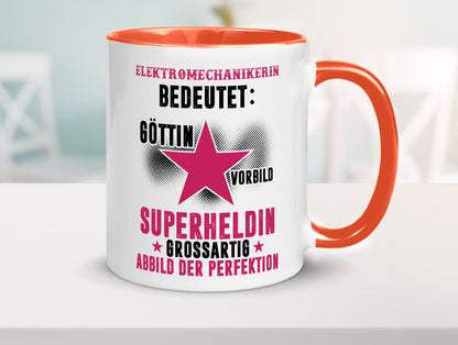 Bedeutung von Elektromechanikerin | Mechanikerin lustiger Spruch Geschenk Humor