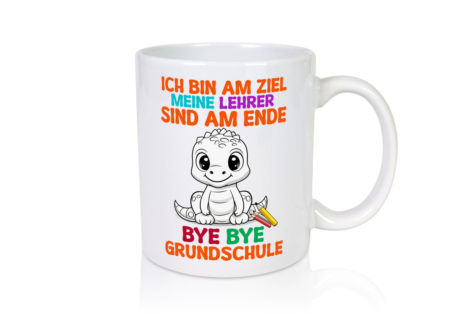 Ich bin am Ziel | Lehrer ende bye Grundschuie lustiger Spruch Geschenk Humor