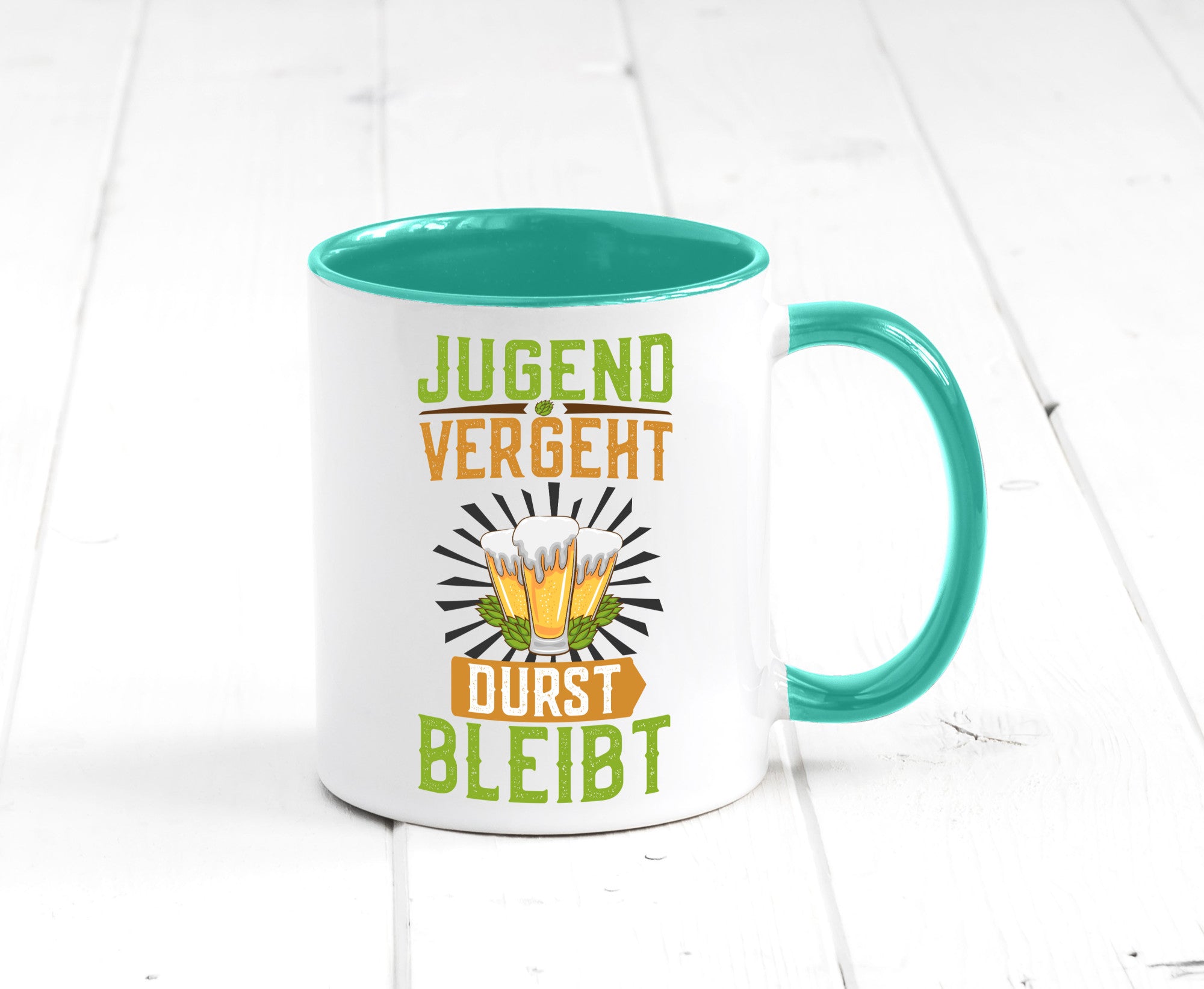 Jugend vergeht durst bleibt | Biertrinker Bierliebhaber lustiger Spruch