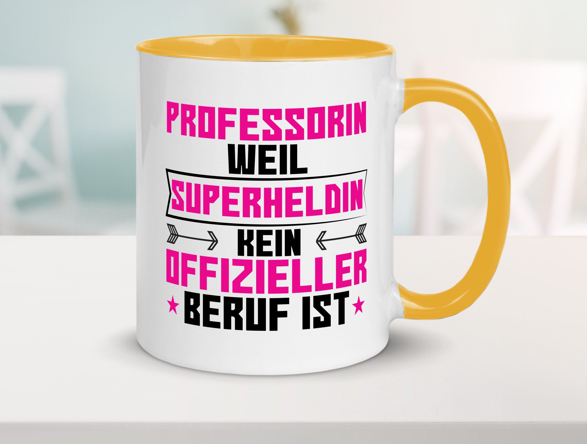 Superheldin Professorin | Uni Universität Geschenk Humor Geschenkidee lustiger