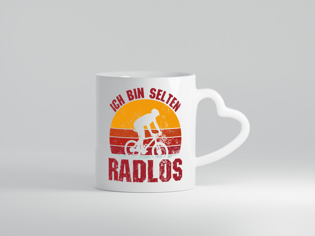 Ich bin Selten Radlos | Radfahrer Mountainbike Humor Geschenkidee Tasse