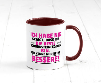Die Beste Schornsteinfegerin | Kaminkehrer Handwerk lustig Humor Geschenkidee