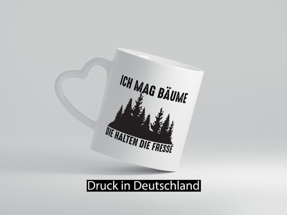 Ich mag Bäume | Wald Die halten Fresse Geschenk Humor Geschenkidee lustiger
