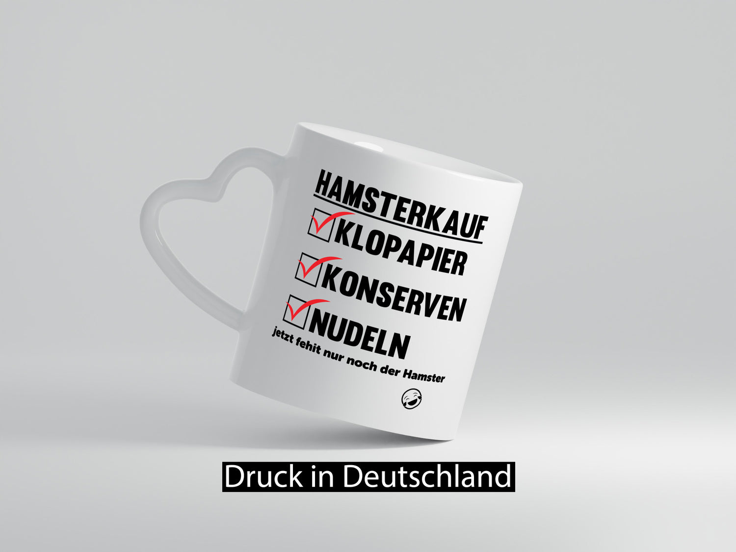 Hamsterkauf | Weihnachten Shopping Geschenkidee Humor Tasse