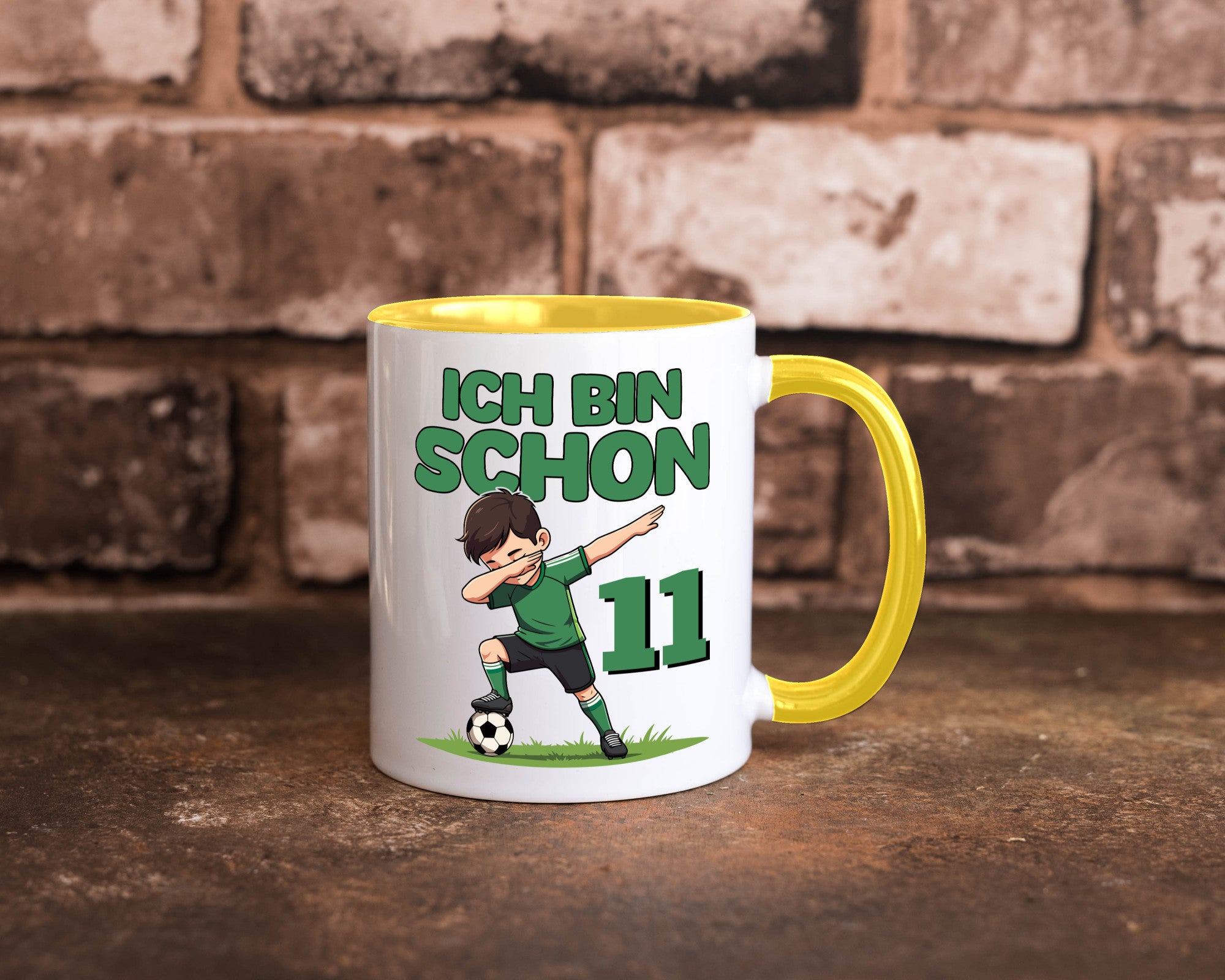 11. Geburtstag | 11 Jahre Fußballer Geschenkidee Humor Tasse