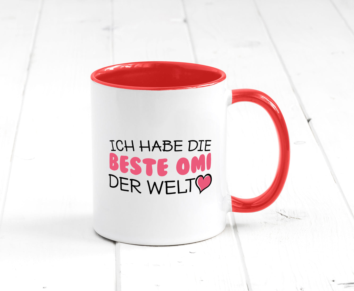 Beste Omi der Welt | Oma Tasse Geburtstag Muttertag lustig Familie Geschenkidee
