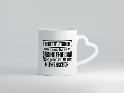 Neuste Studien: Bauingenieurin | Ingenieurin Geschenkidee Humor Tasse