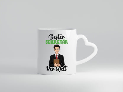 Bester Sekretär | Büro v2 lustiger Spruch Geschenk Arbeit Kollegen Tasse