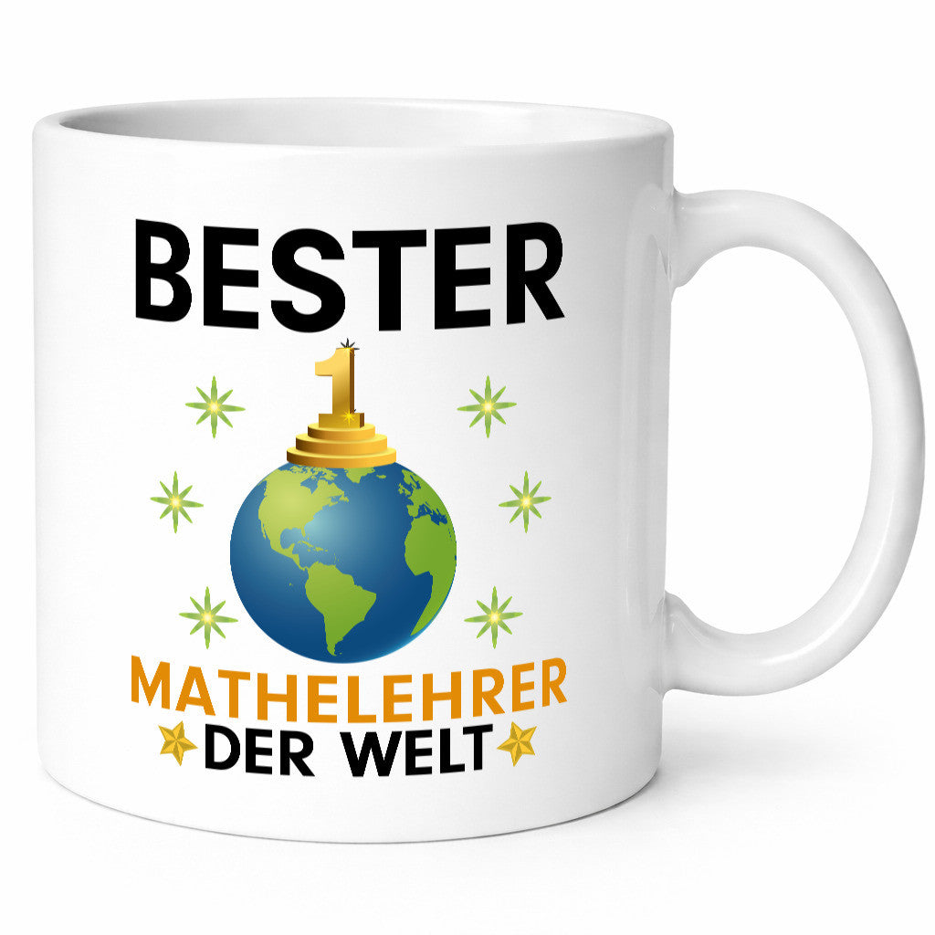 Welt Bester Mathelehrer | Lehrer Mathe Humor Geschenkidee Tasse