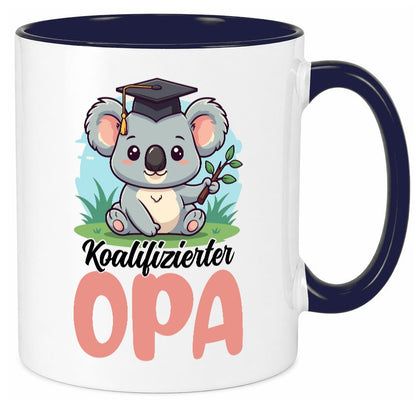 Koalifizierter Opa | Großvater Enkel Familie Humor Geschenkidee Tasse
